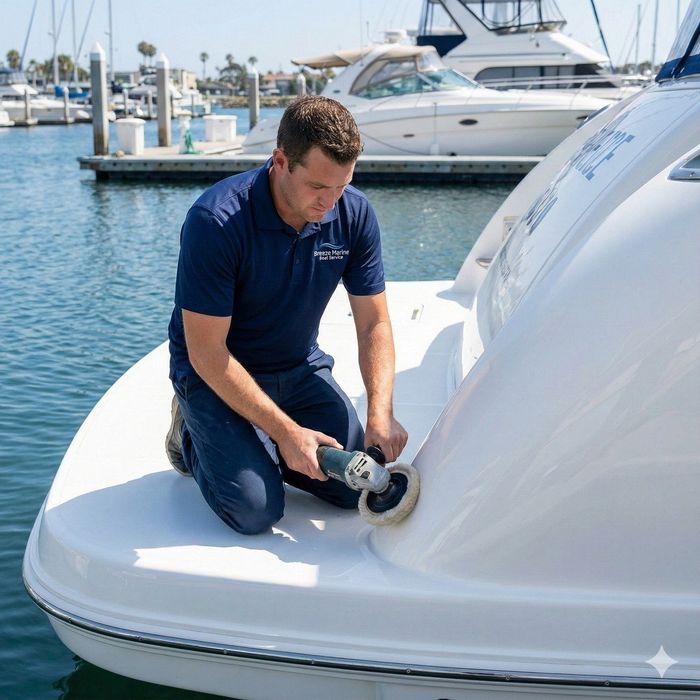 Professional Yacht Fiberglass Repair & Restoration